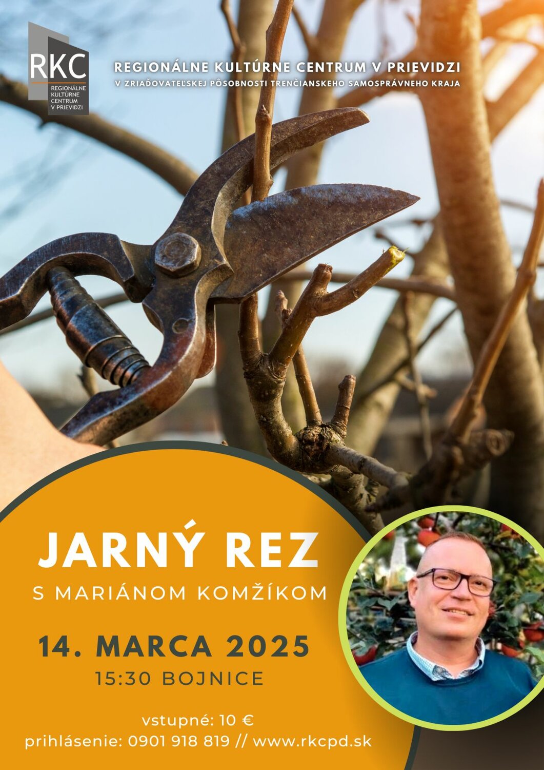 Jarný rez 2025 - plagát