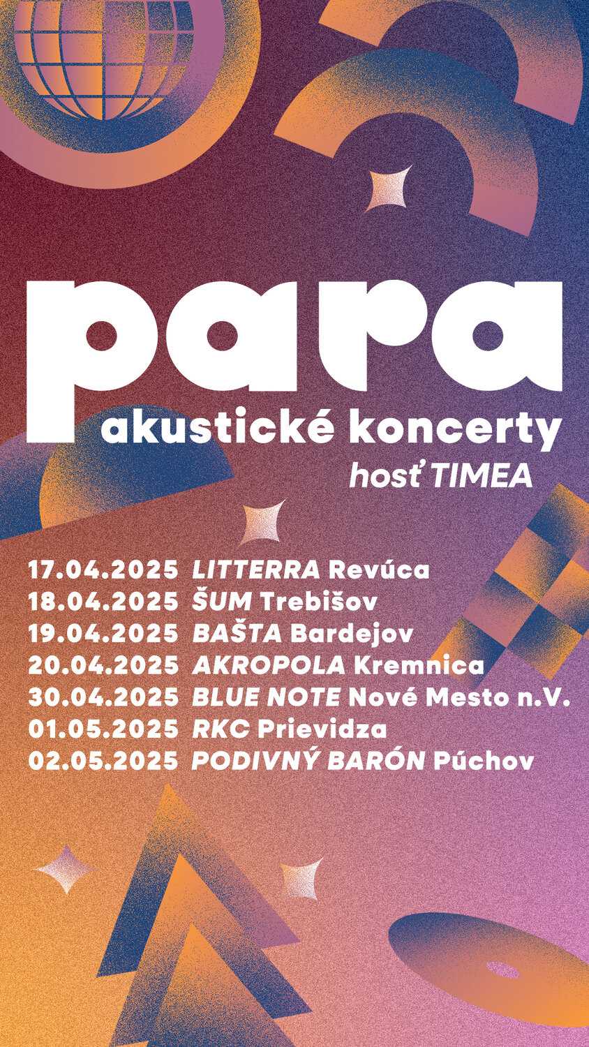 Akustický koncert Pary