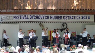 Festival dychových hudieb Ostratice 2024